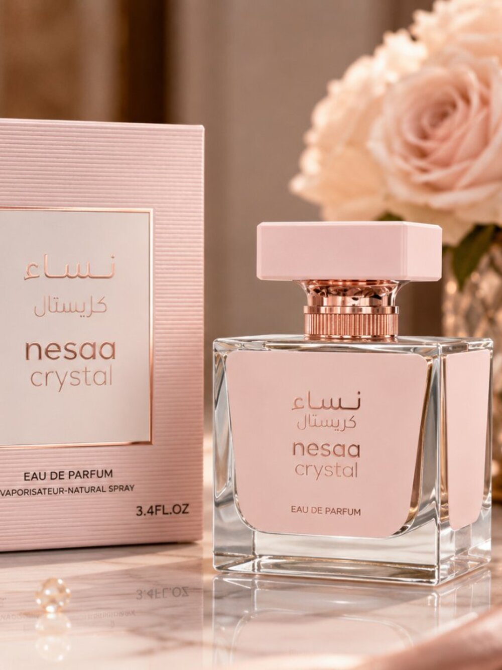 Nesaa Crystal By emper EDP For Woman 100ML 3.4FL,OZ